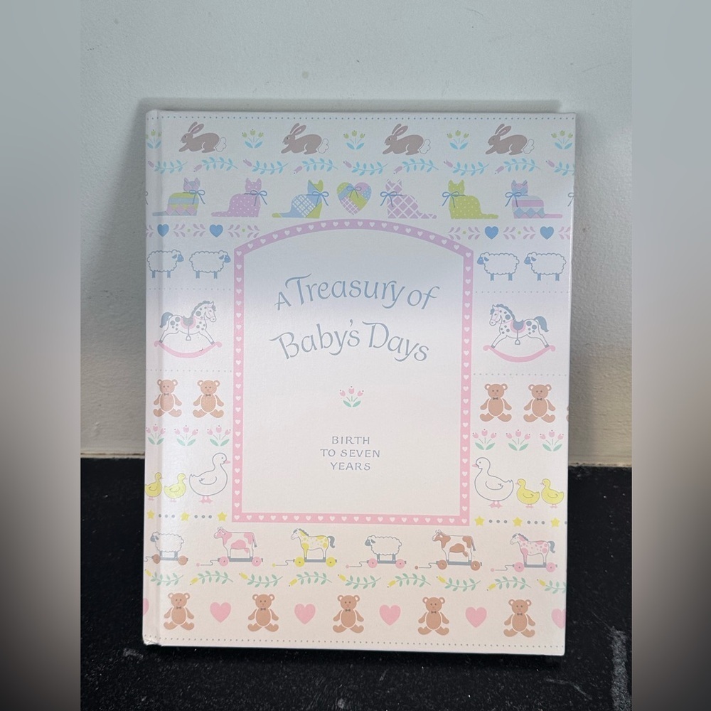 Gibson Baby Book A Treasury of Baby Days Birth To 7 Years Toys